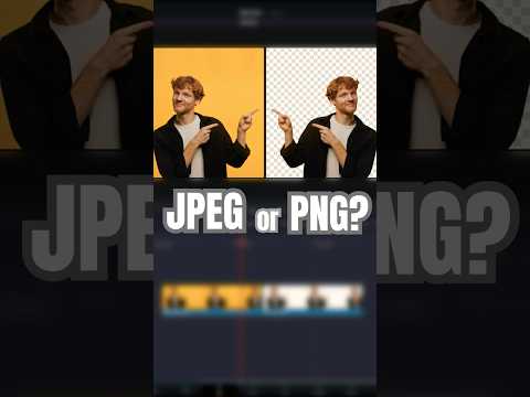 The REAL Difference Between JPEG & PNG - DaVinci Resolve