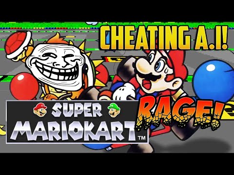 RETRO RAGE MONTAGE: Super Mario Kart! (SNES)