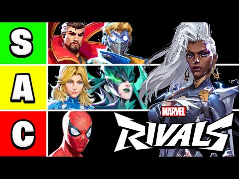 SEASON 1 MARVEL RIVALS RANKED TIERLIST