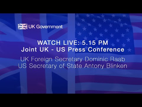 UK - US joint press conference (3 May 2021)