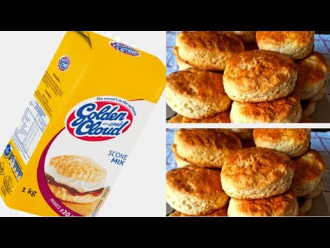 Golden Cloud scone mix recipe || How to make scones || Easy scones recipe || How to bake scones