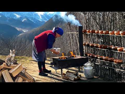 Mountain Life: Hard Work Followed by Delicious Shawarma