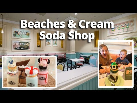 Beaches and Cream Soda Shop Disney World Beach Club Resort