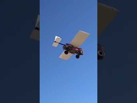 I put wings on an RC car.. (IT WORKED)