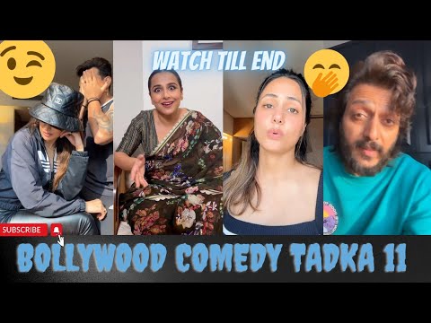 Bollywood Comedy Tadka 11| Vidya Balan,Hina Khan,Shikhar Dhawan, Riteish Deshmukh, Huma 😜🤣| #comedy