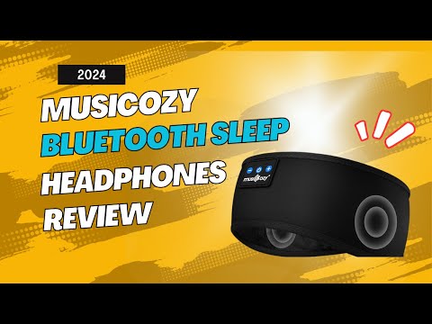 MUSICOZY Bluetooth Sleep Headphones Review | Best Wireless Headband for Sleep & Workouts 2024