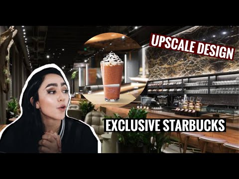 TOURING AN EXCLUSIVE STARBUCKS |  INTERIOR DESIGN TOUR