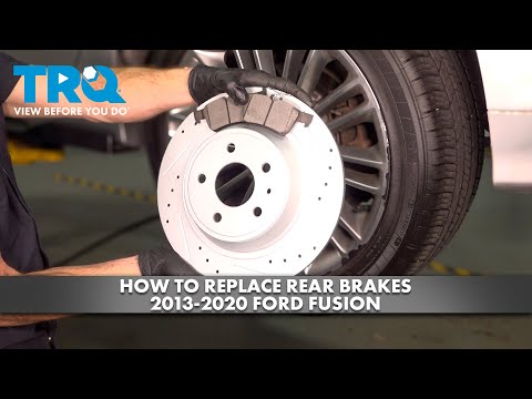 How to Replace Rear Brakes 2013-2020 Ford Fusion