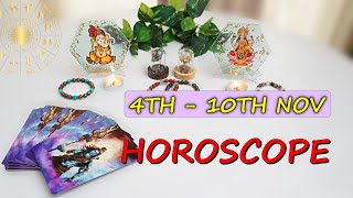 NOVEMBER WEEKLY HOROSCOPE✴︎ 4TH -10TH NOVEMBER 💫 Weekly Horoscope ✴︎ Aaj Ka Rashifal✴︎💫 #diwali2024