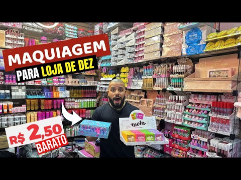 25 de MARÇO | MAQUIAGEM P/ LOJA PREÇO UNÍCO TOP FORNECEDOR MAQUIAGEM ATACADO 25 DE MARÇO MAQUIAGENS