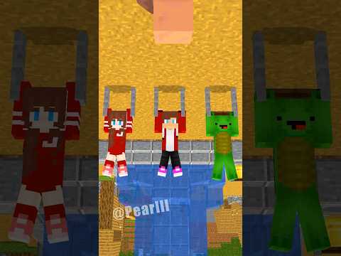 The world is upside down- Minecraft Animation #shorts #minecraft #maizen