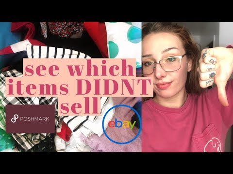 Reseller Inventory Clean Out - See Which Brands DIDN'T Sell on eBay & Poshmark