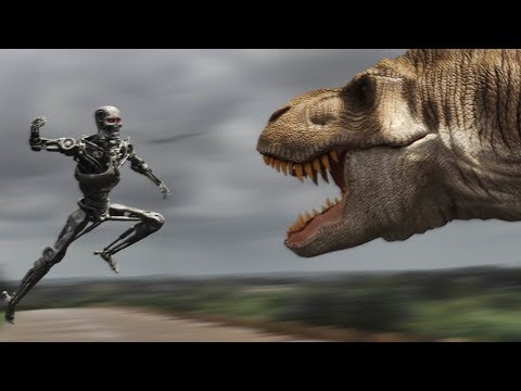 T-Rex vs. Terminator