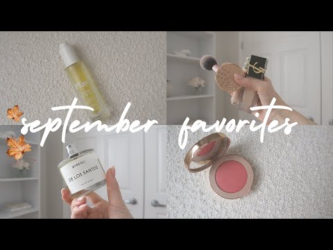 September Favorites from Every Category \\ Perfume, skincare, shoes, decor, make-up & more 🍂 🤎 2023