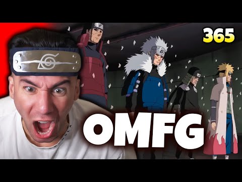 THE FOUR HOKAGE REVIVED!! Naruto Shippuden Reaction: Ep. 365