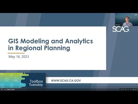 Toolbox Tuesday: GIS Modeling and Analytics in Regional Planning