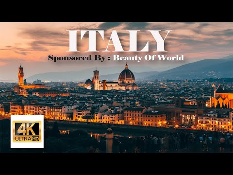 Italy drone view | (4k video) | Italy beautiful places