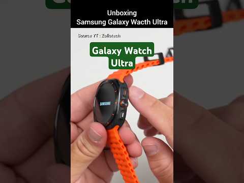 Unboxing Samsung Galaxy Watch Ultra | Smartwatch Terbaik samsung #samsunggalaxywatchultra #samsung