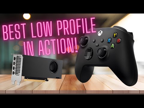 See the Fastest low profile GPU in action!  RTX a2000 hands on.