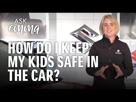 How do I keep my kids safe in the car?