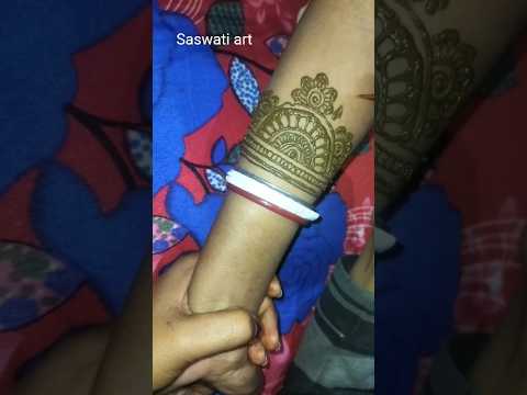 MEHENDI #youtubeshorts #@SaswatiSingha128