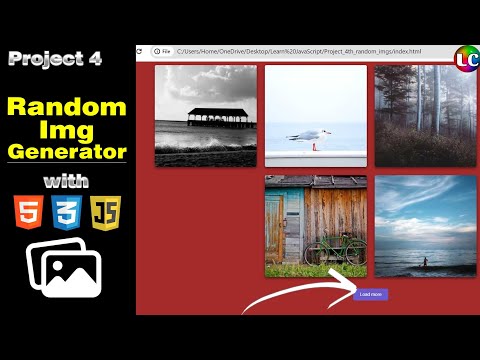 Javascript Random Image Generator | Project 4 | Learn Coding