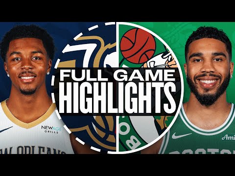 PELICANS at CELTICS | FULL GAME HIGHLIGHTS | January 12, 2025