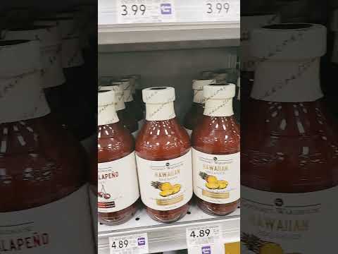 Barbecue sauces at Publix