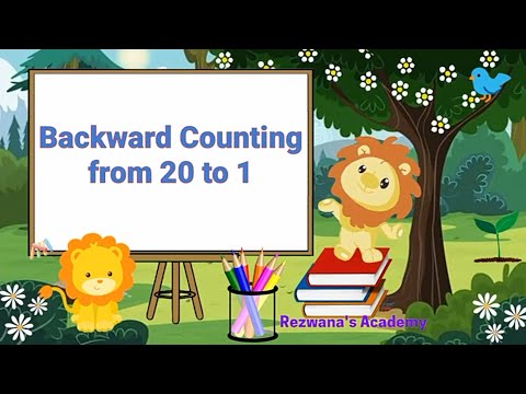 Backward Counting 20 to 1