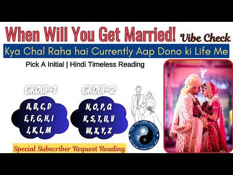 When Will You Get Married ⏳❣️Kya Chal Raha Hai Abhi Aap Dono Ki Life Me✨☯️Pick A Card In Hindi🌺