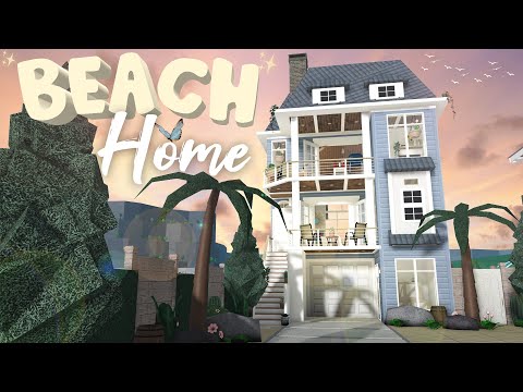 small cozy loft beach home | Fun bloxburg house build