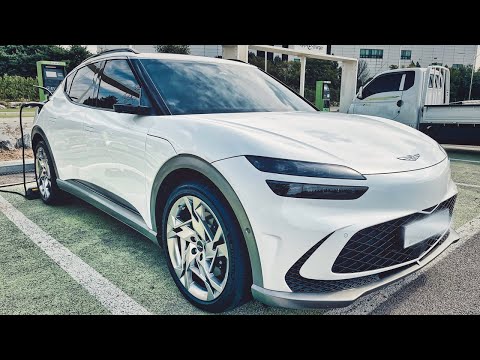 2022 Genesis GV60 Electric Exterior First Look.