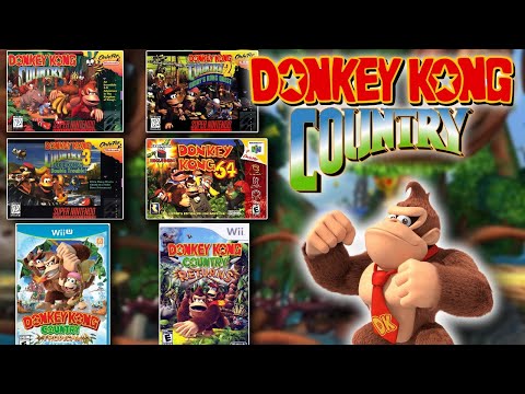 The CRAZY World of Donkey Kong Country Games!