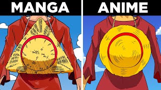 25 Manga/Anime Changes in One Piece!