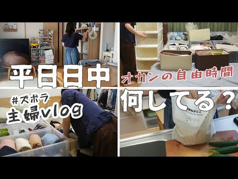 【vlog】家族がいない間ズボラ主婦は何をする？料理や断捨離に費した2日間のキロク【日常】