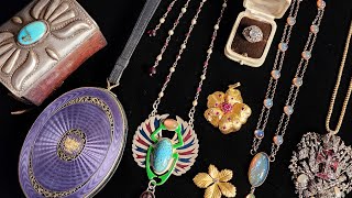 FOCUS ON BEAUTY: PERSONAL COLLECTION OF ESTATE & ANTIQUE JEWELRY - OLD DIAMONDS & CROSS FROM 1790