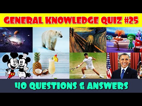 General Knowledge Trivia Quiz (Part 25)