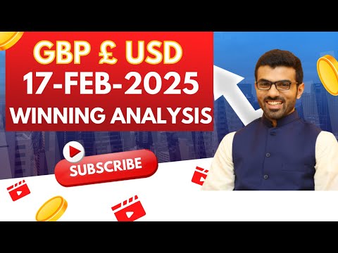 2 Minutes GBPUSD Technical Analysis | 17-FEB-2025 |