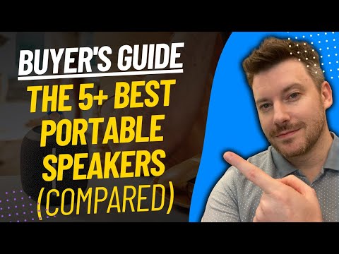 TOP 5 Best Portable Bluetooth Speakers - Best Portable Speaker Review (2024)