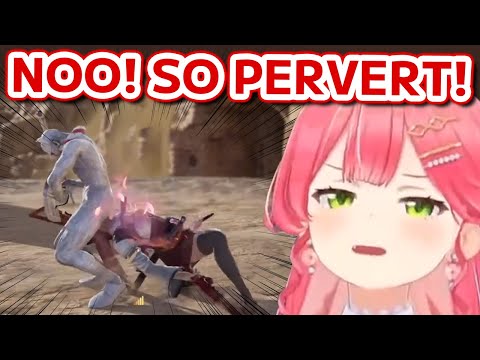 Miko gets attacked by Pervert 35P's Sensitive move【Hololive】