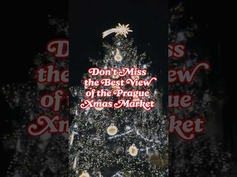 Don’t Miss the Best View of the Prague Christmas Market