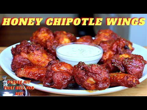 CHIPOTLE CHICKEN WINGS RECIPE | HOW TO MAKE CRISPY HONEY CHIPOTLE CHICKEN WINGS / VEL DOGGS KITCHEN