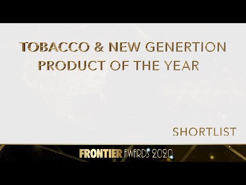 2020 Frontier Awards shortlist - Tobacco & New Generation Product of the Year