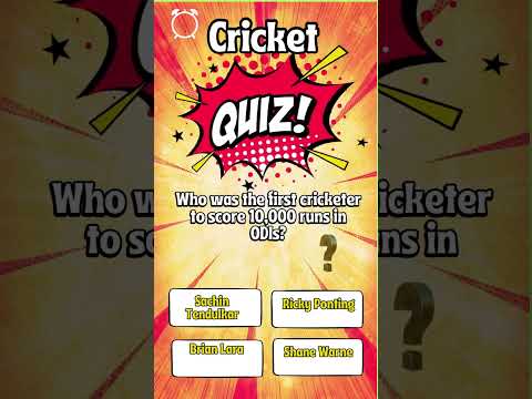 Ultimate Cricket Trivia Quiz