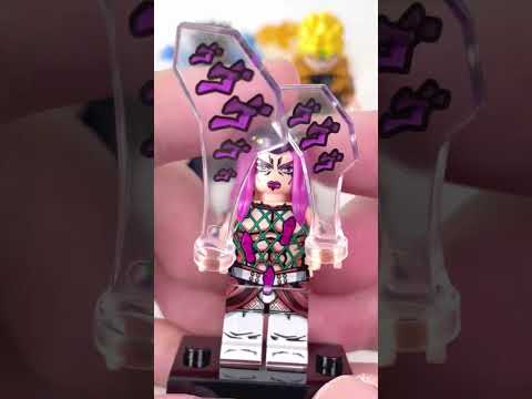 LEGO JoJo's Bizarre Adventure | Jotaro Kujo | Dio Brando | Unofficial Lego Minifigures #Shorts