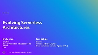 AWS Summit London 2024 - Evolving serverless architectures (SVS301)