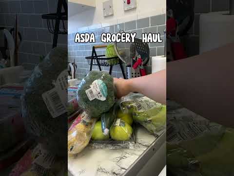 Asda Grocery Haul Asmr #groceryhaul #asmr #asmrsounds #asmrvideo