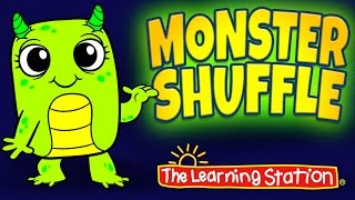 Halloween  Songs for Kids 👻 Monster Shuffle Dance Song👻 Halloween Songs by The Learning Station