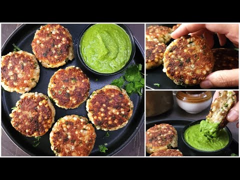 Sabudana Tikki with Paneer | Navratri Special Recipe | Sabudana Recipe for Fast, Vrat with chutney