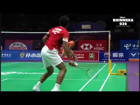 Chico Wardoyo (Indonesia Vs Kidambi Srikanth (India) | Thomas Cup 2024